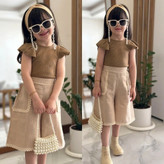 ست دخترانه فرشته شلوار دامنی